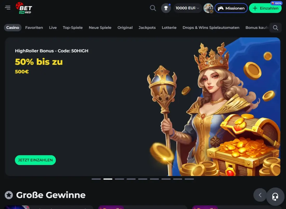 Bet On Red Casino Bonus